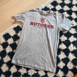 Rutgers university grey t shirt